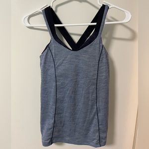 Lululemon workout tank top with built in bra